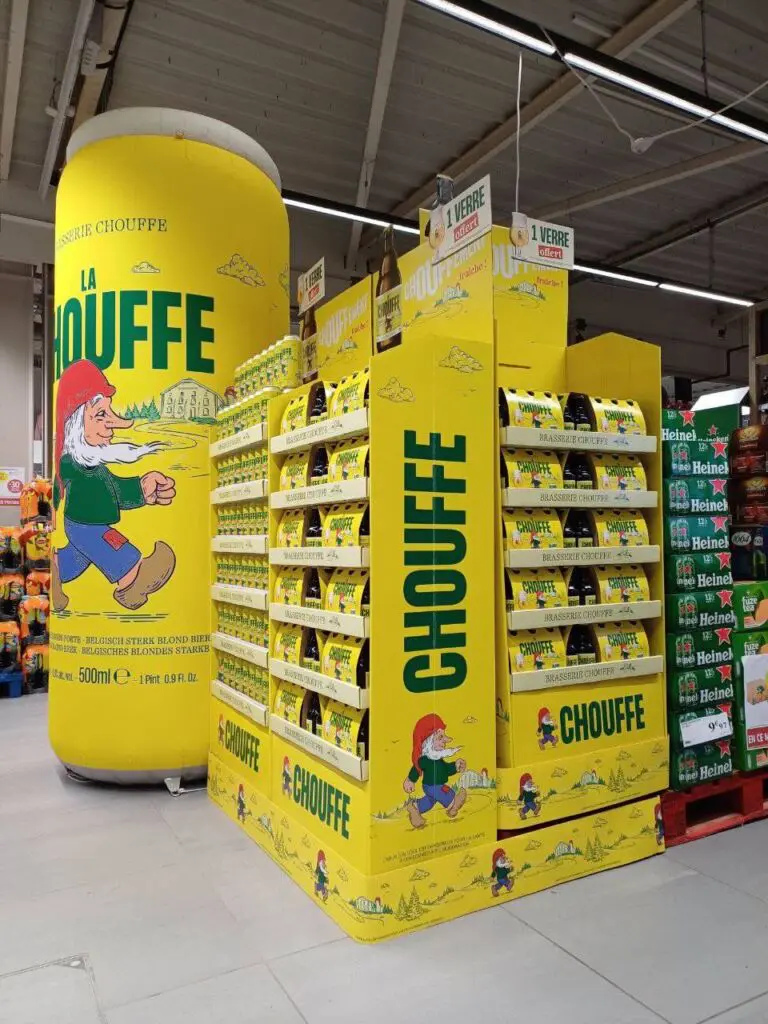 canettes gonflables chouffe