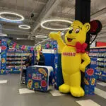 mascotte gonflable haribo