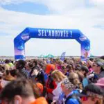 arche gonflable la baleine en course