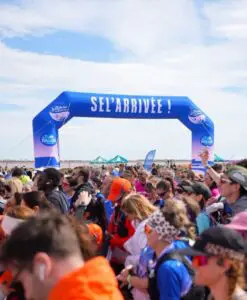 arche gonflable la baleine en course