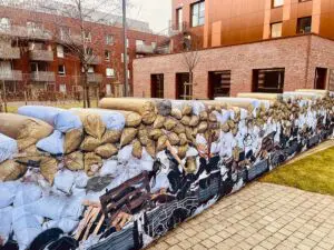 barricade gonflable armée cenzub