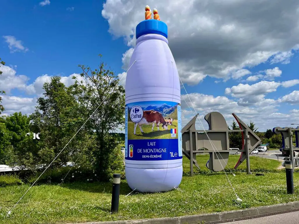 bouteille gonflable carrefour 50 ans