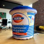 packaging gonflable les sauces morin