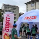 stand publicitaire gonflable lusty