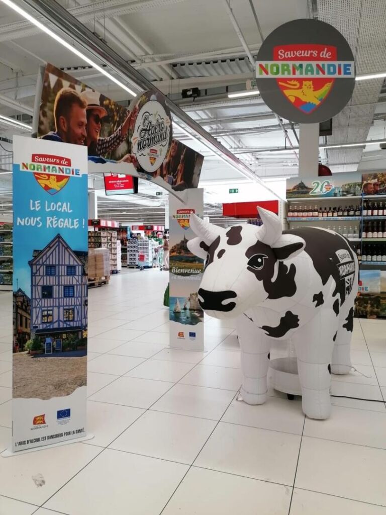 Vaches gonflables Saveurs de Normandie