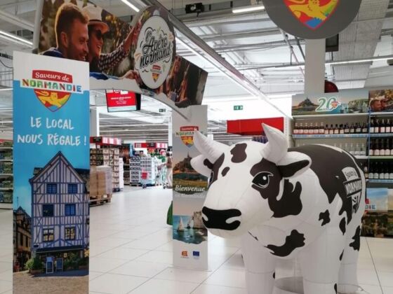 Vaches gonflables Saveurs de Normandie