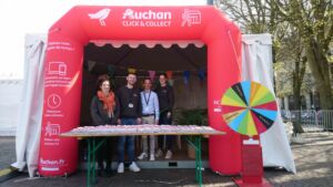 arche gonflable Auchan