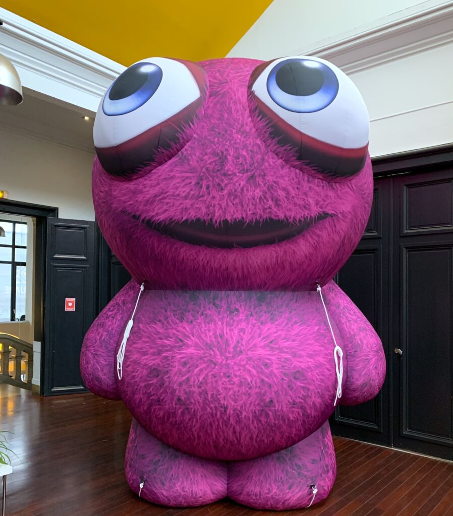 mascotte gonflable