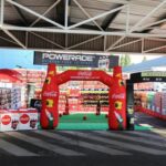 Arche gonflable publicitaire coca