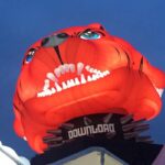 Mascotte gonflable géante Pitbull