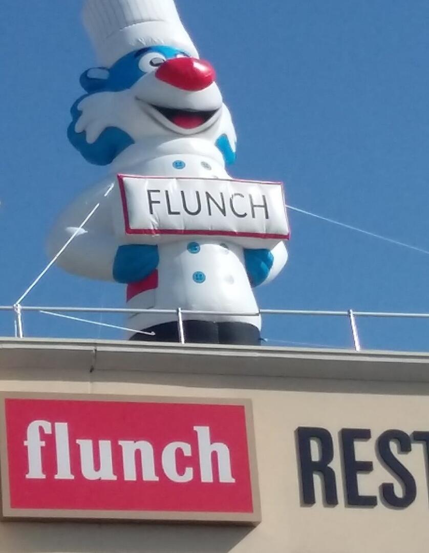 Mascotte Flunchy des restaurants Flunch