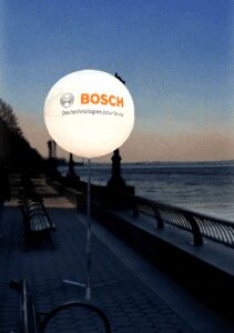 Ballon gonflable sur-mât Bosch
