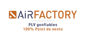 Airsystems France - Marque Airfactory : Plv gonflable magasins et retail