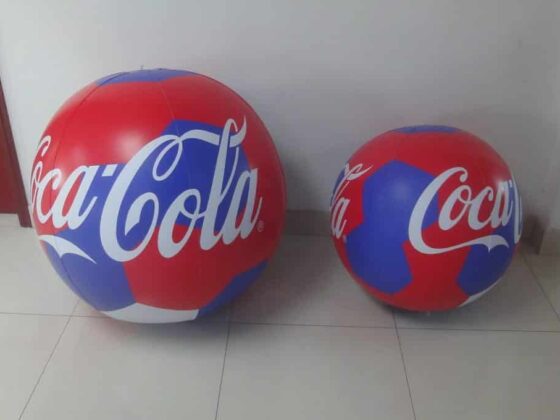 Ballons gonflables Coca-Cola