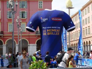 maillot de football gonflable géant : PLV gonflables géantes