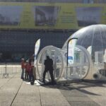 Bulles gonflables transparentes, Cristal - GRDF