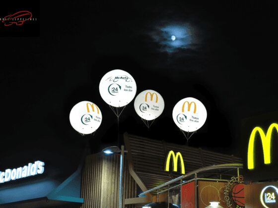 Ballons gonflables McDonalds