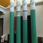 AIRSYSTEMS - Spécialiste Structures gonflables : TOTEMS GONFLABLES : Totem gonflable à pans coupés - RATP