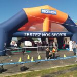 Terrain de sport gonflable : stand gonflable géant : Stands gonflables publicitaires - Decathlon
