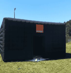 Stands gonflables : Stand gonflable publicitaire Orange