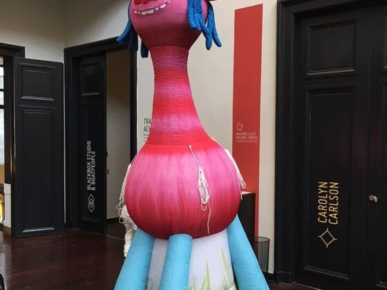 Mascotte gonflable Lagardère