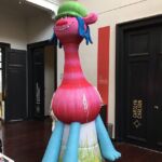 Mascotte gonflable Lagardère
