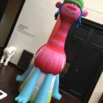Mascotte gonflable Lagardère
