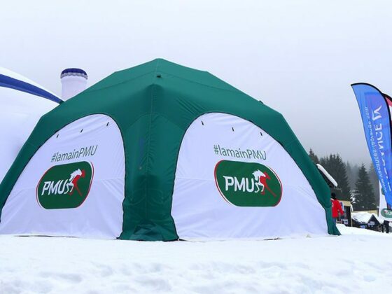 Photo AIRSYSTEMS FRANCE - TENTE GONFLABLE AIRSOLID 5 M X 5 M - PMU - AIRSOLID - TENTES GONFLABLES