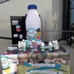 PLV gonflables : bouteille gonflable Juste & Vendéen