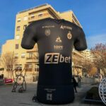 maillot gonflable football AS Saint Étienne