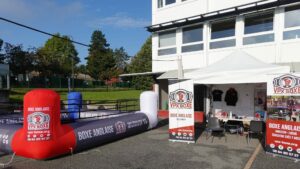 Ring de boxe gonflable VPX Boxe