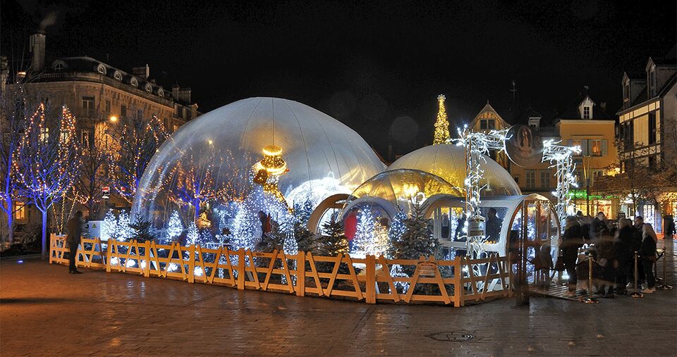 AIRSYSTEMS AIRCRYSTAL Ville de Troyes Bulles gonflables enchantees 4 8 10m 1 1 1