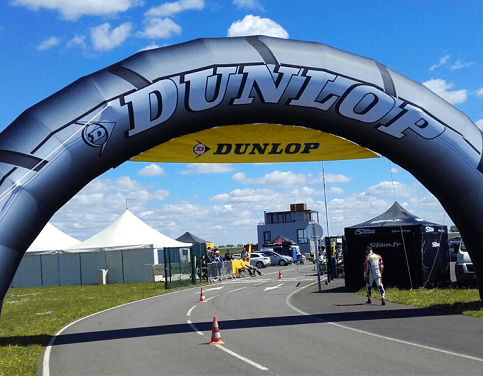 AIRSYSTEMS AIRSTYLE Dunlop Arche gonflable 13x6.50m 3 e1682000740596