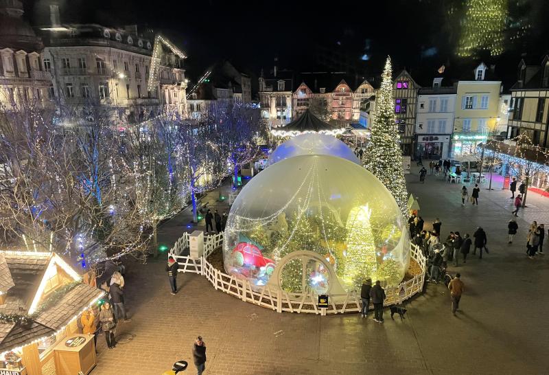 Bulle gonflable mairie de Troyes 1