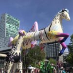 Cheval gonflable Lille 3000