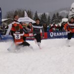 Tour de terrain de rugby gonflable Tournoi des 6 Stations : structures sportives gonflables