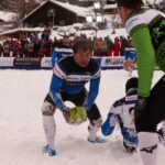Tour de terrain de rugby gonflable Tournoi des 6 Stations : structures sportives gonflables