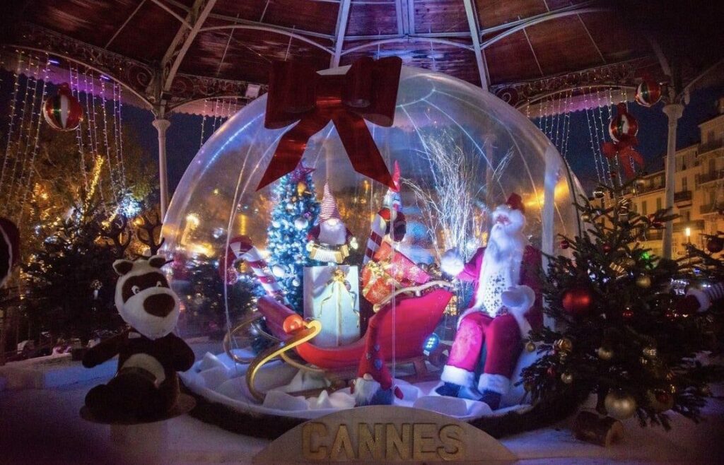 Bulle transparente marché de Noël vitribulle gonflable mairie de cannes 3 1 vitribulle gonflable mairie de cannes 3 1