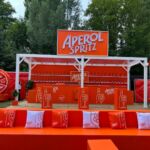 cible gonflable aperol