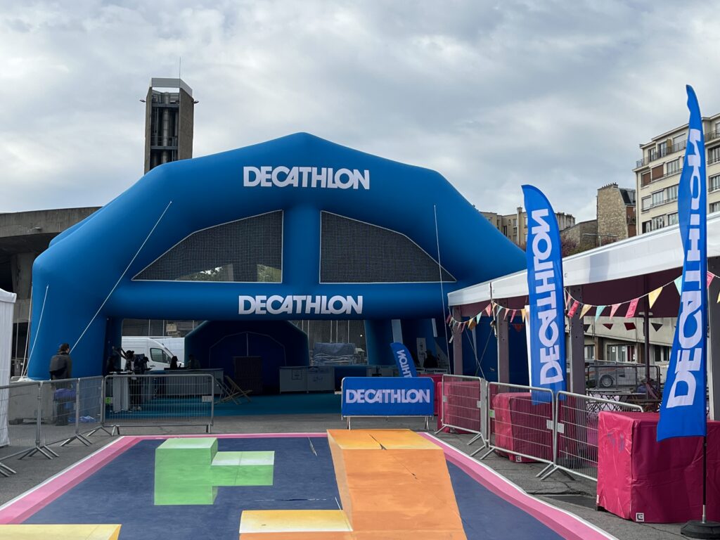 stand gonflable decathlon 10