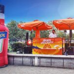 bouteille gonflable aperol