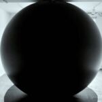 sphere gonflable noire Raymond delepierre swalling heart