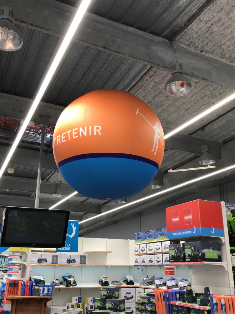 Ballons gonflables Cashpiscine