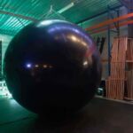 boule gonflable noire Raymond delepierre