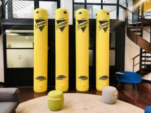 Totems gonflables Schweppes