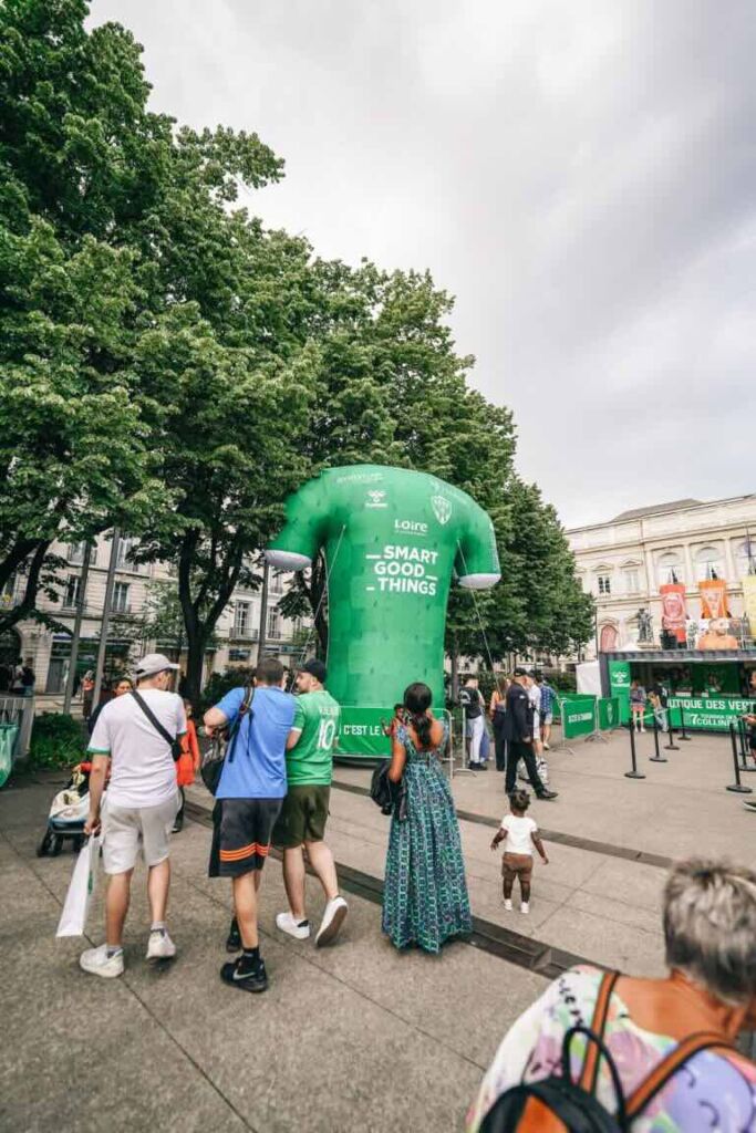 maillot gonflable saint Etienne