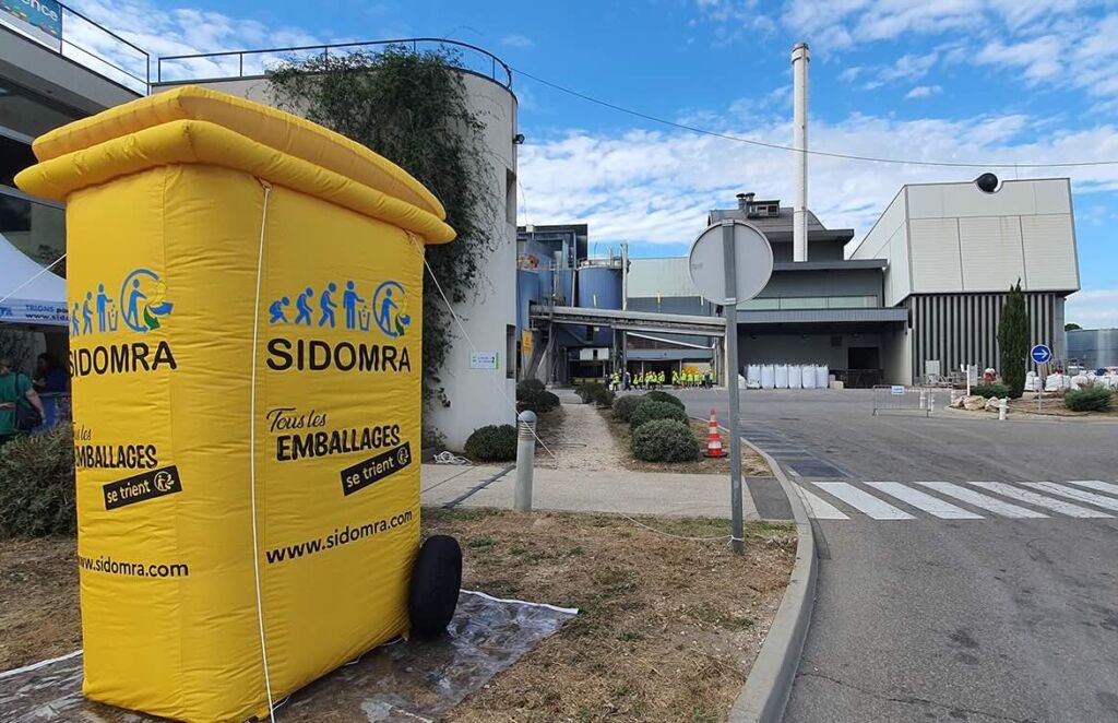 poubelle gonflable sidomra