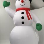 bonhomme de neige gonflable