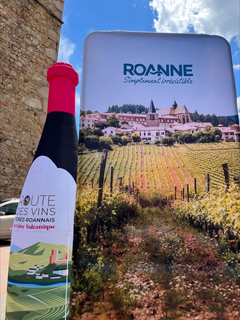 bouteille gonflable route des vins