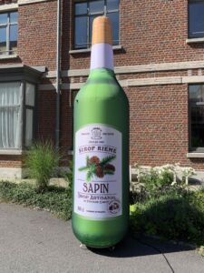 bouteille gonflable sirop rieme